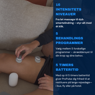 ProPulse™ – Trådløs EMS & TENS Massager